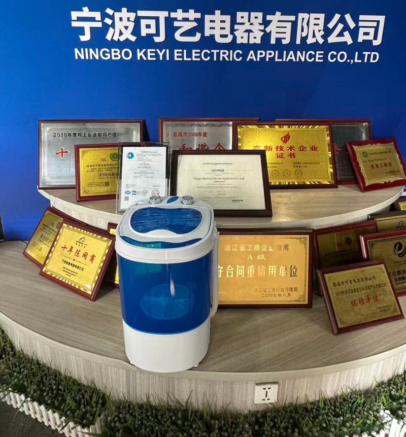 Keyi Electrics 2026 DC mini-vaskemaskin sikrer EU CE-sertifisering, blander portabilitet og samsvar for å møte ulike behov