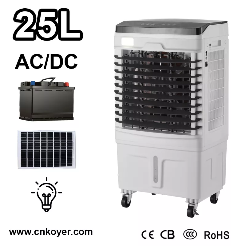 Hvorfor bør du velge en oppladbar luftkjølervifte?