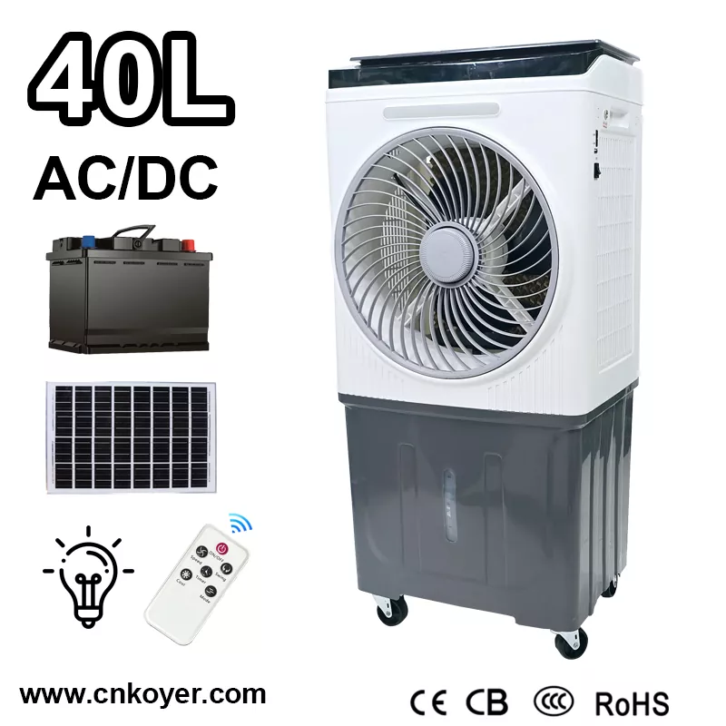 Husholdnings Solar Air Cooler Fan